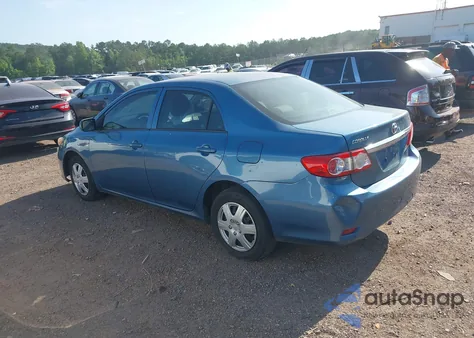 2013 Toyota Corolla L z USA, uszkodzony, nr VIN 5YFBU4EE9DP168014